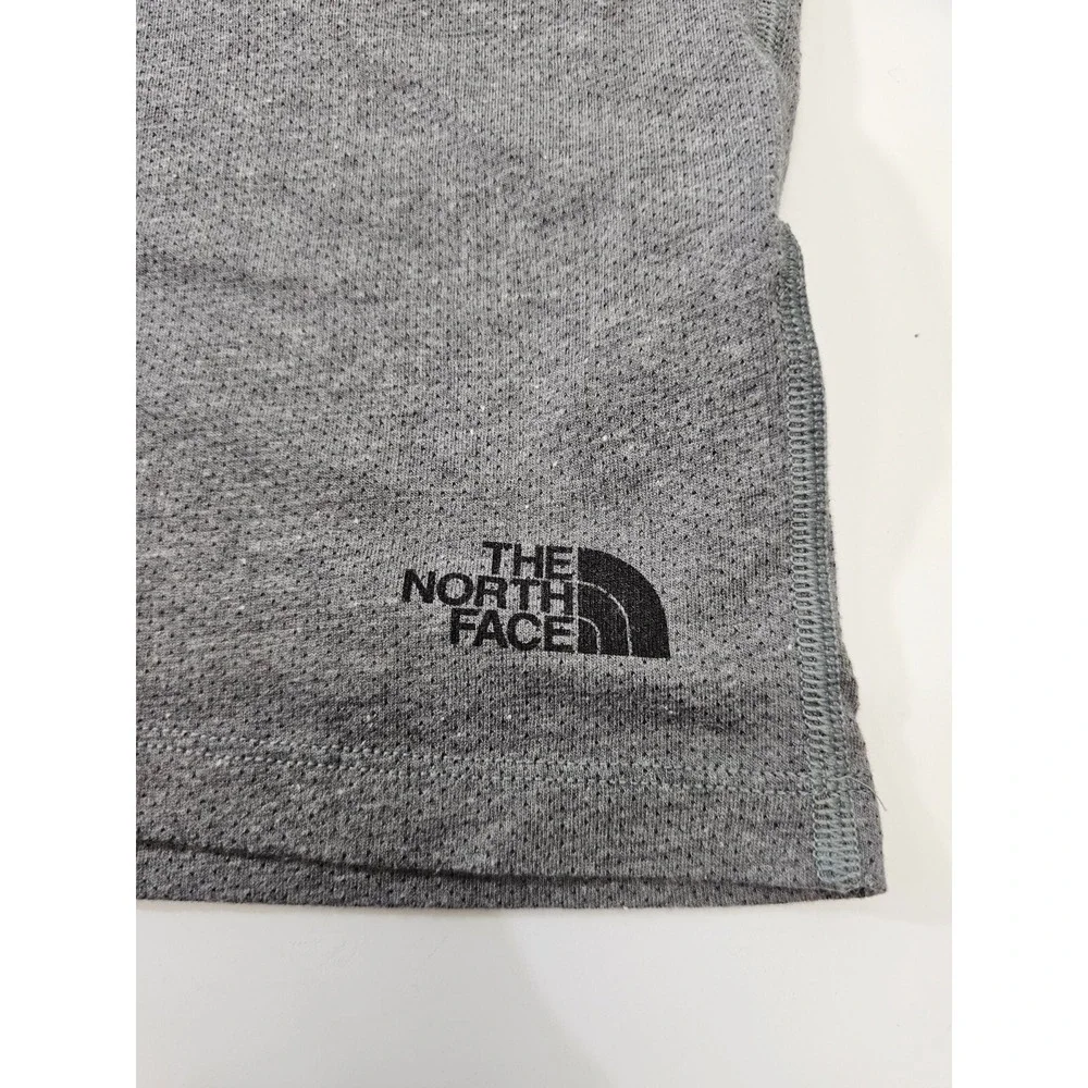 The North Face Men's XL Gray Short Sleeve FlashDry Workout Tee T-Shirt Shirt Top
